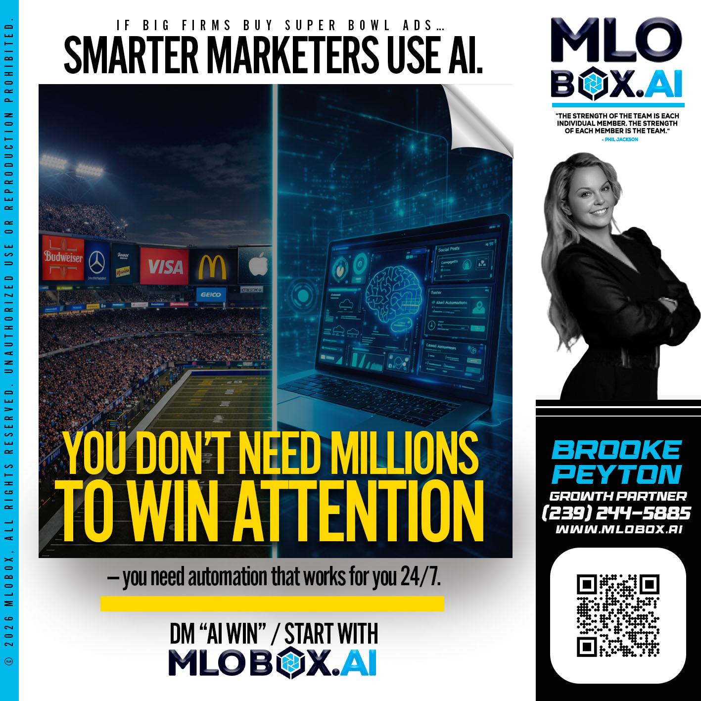 you don't need - Brooke Peyton -Mortgage Broker