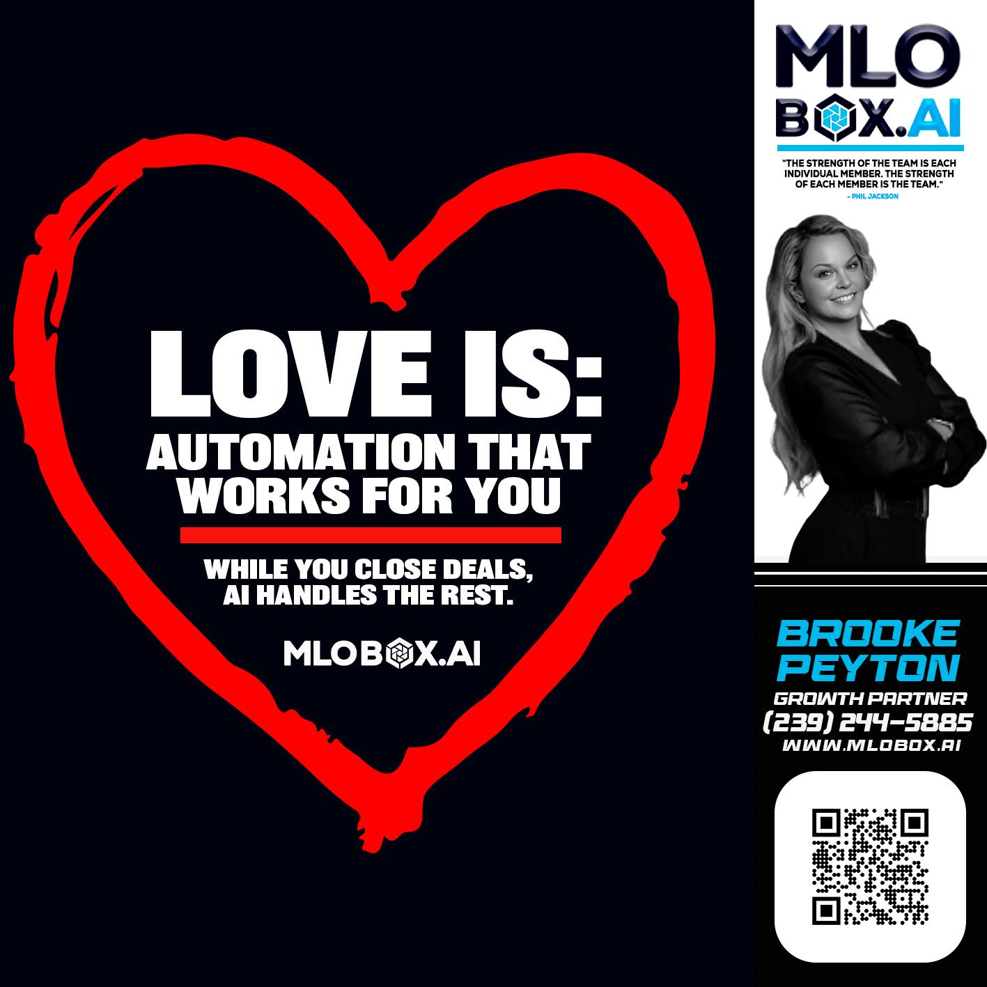 love is - Brooke Peyton -Mortgage Broker