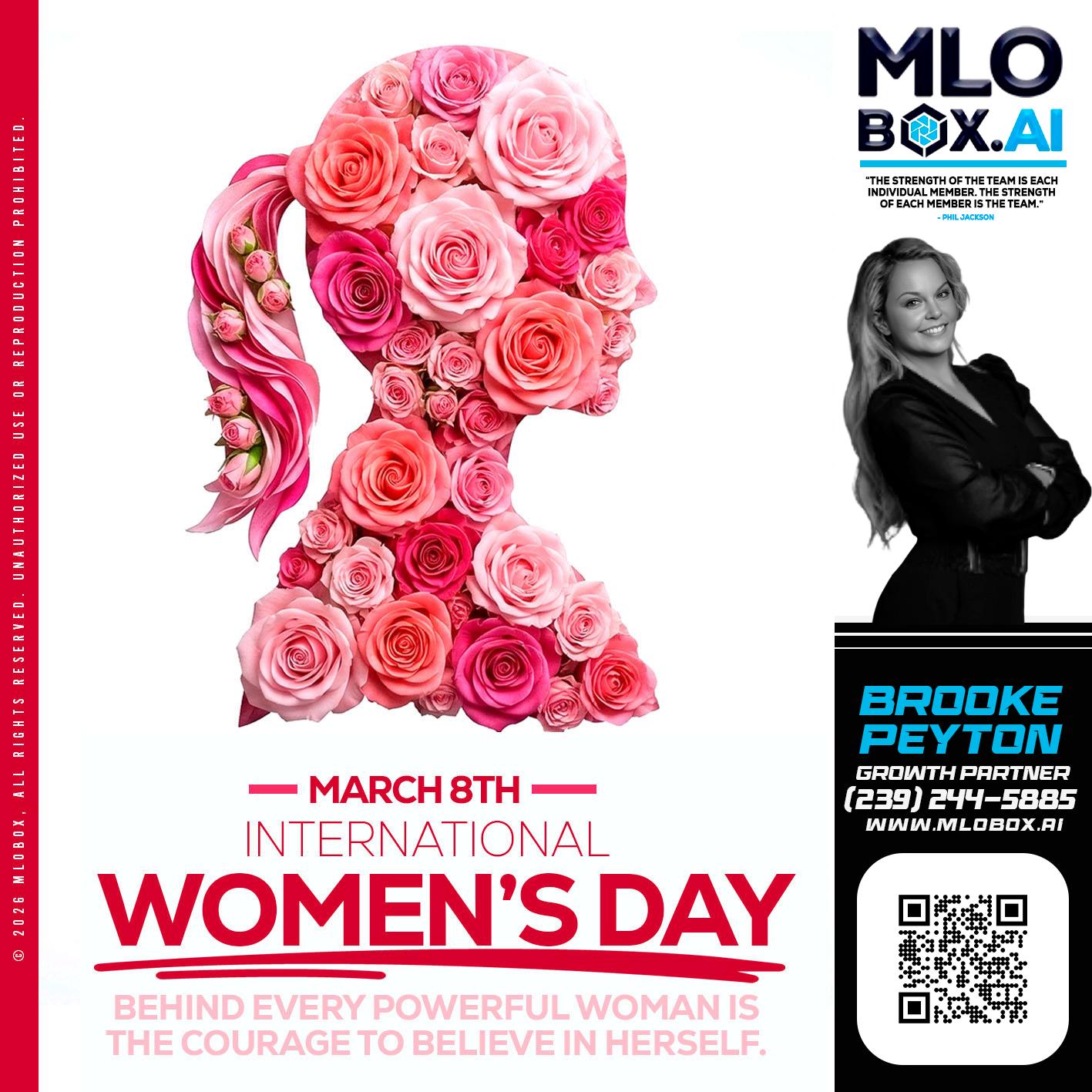 MARCH 8TH - Brooke Peyton -Mortgage Broker