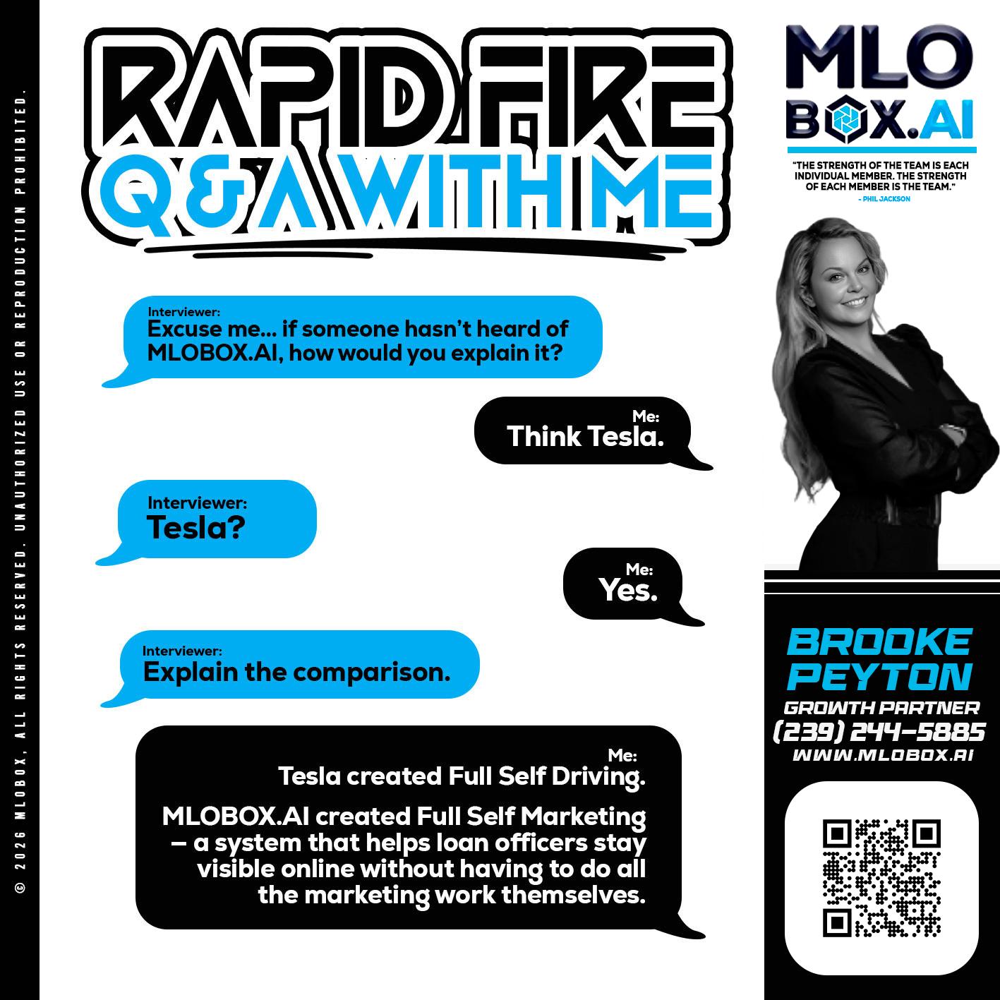 RAPID FIRE Q&A - Brooke Peyton -Mortgage Broker